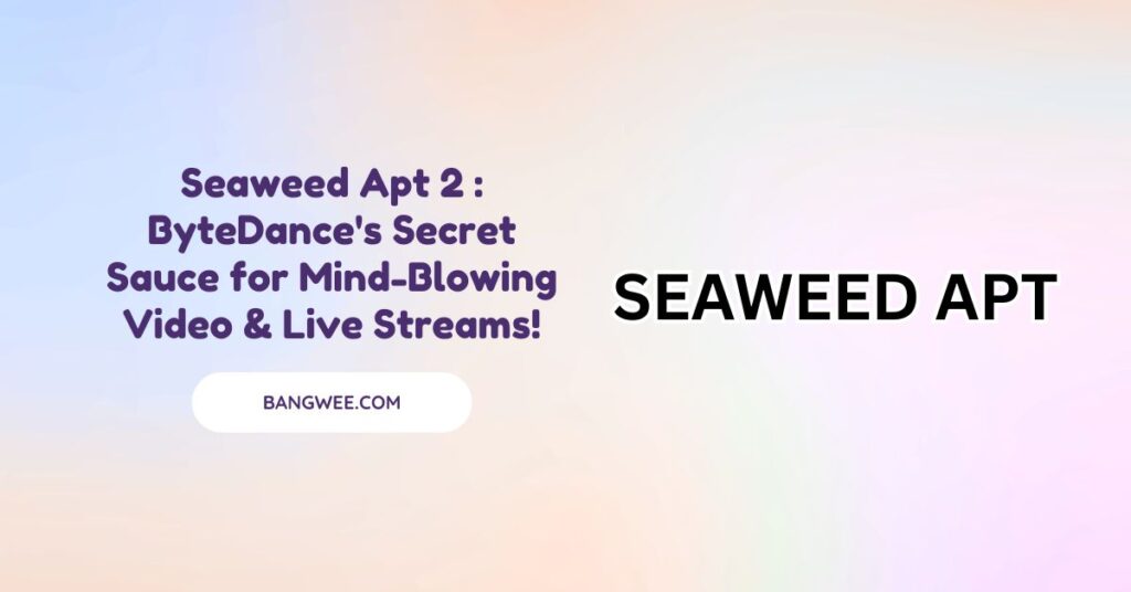 Dive into Seaweed Apt 2, ByteDance's next-gen data center. Its powerful AI infrastructure enables seamless live streaming & long video magic.